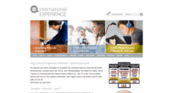 Desktop Screenshot of netherlands.international-experience.net
