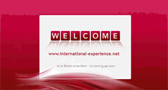 Desktop Screenshot of denmark.international-experience.net