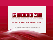 Tablet Screenshot of denmark.international-experience.net